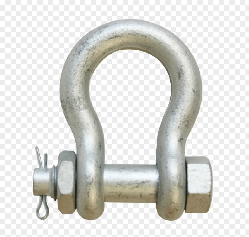 Shackle Chain Bolt Nut Working Load Limit PNG