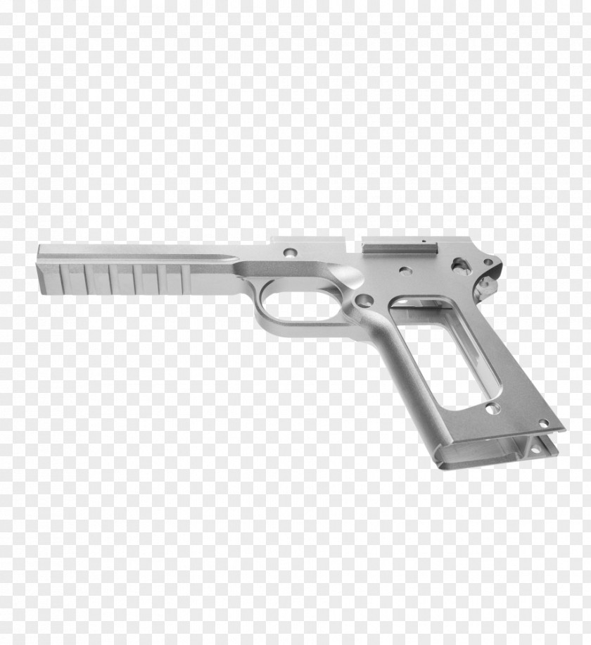 Beady Springfield Armory M1911 Pistol Receiver Firearm PNG