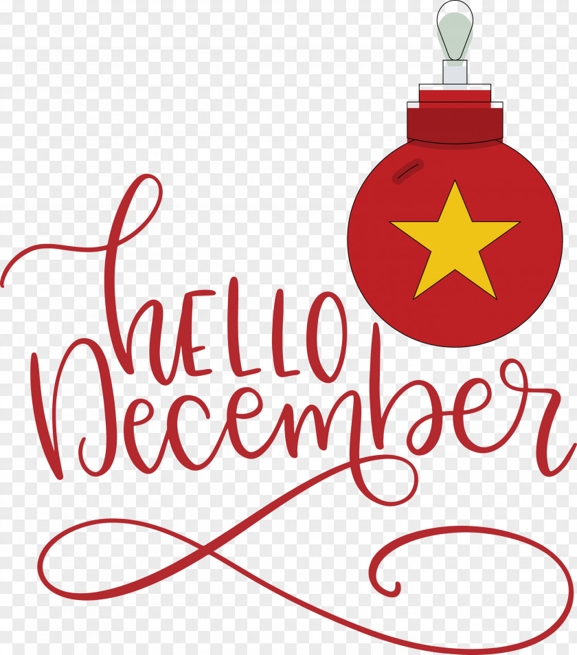 Hello December Winter PNG