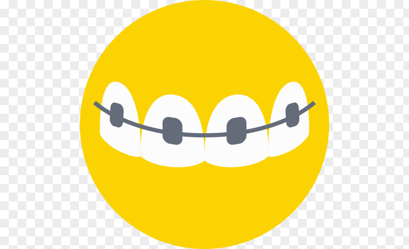 Illustration Dental Braces PNG