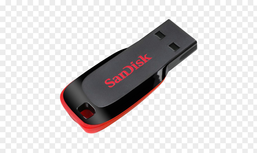 Liber SanDisk Cruzer Blade USB 2.0 Flash Drives Computer Data Storage Glide PNG