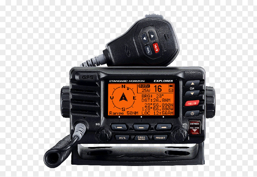 Marine Vhf Radio VHF Digital Selective Calling Yaesu Very High Frequency Aerials PNG