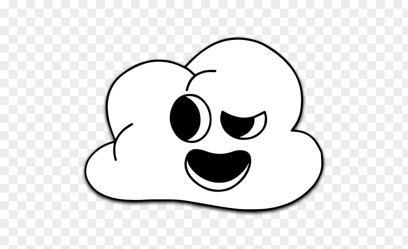 Smiley Snout Clip Art Happiness Monochrome PNG