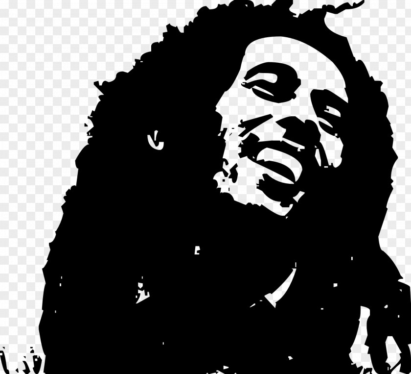 Bob Marley Art Clip PNG
