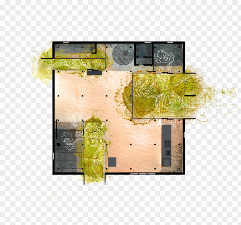 House Finch Floor Plan Property Rectangle PNG