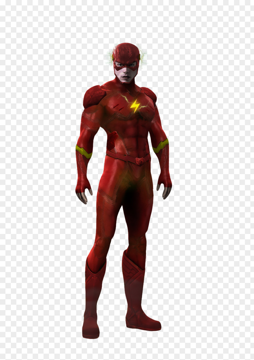 Suit The Flash Batman Costume Drawing PNG