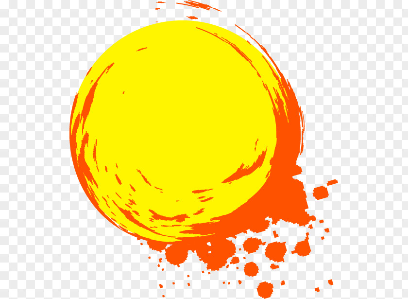 Abstract Pattern Yellow Ball Circle Clip Art PNG