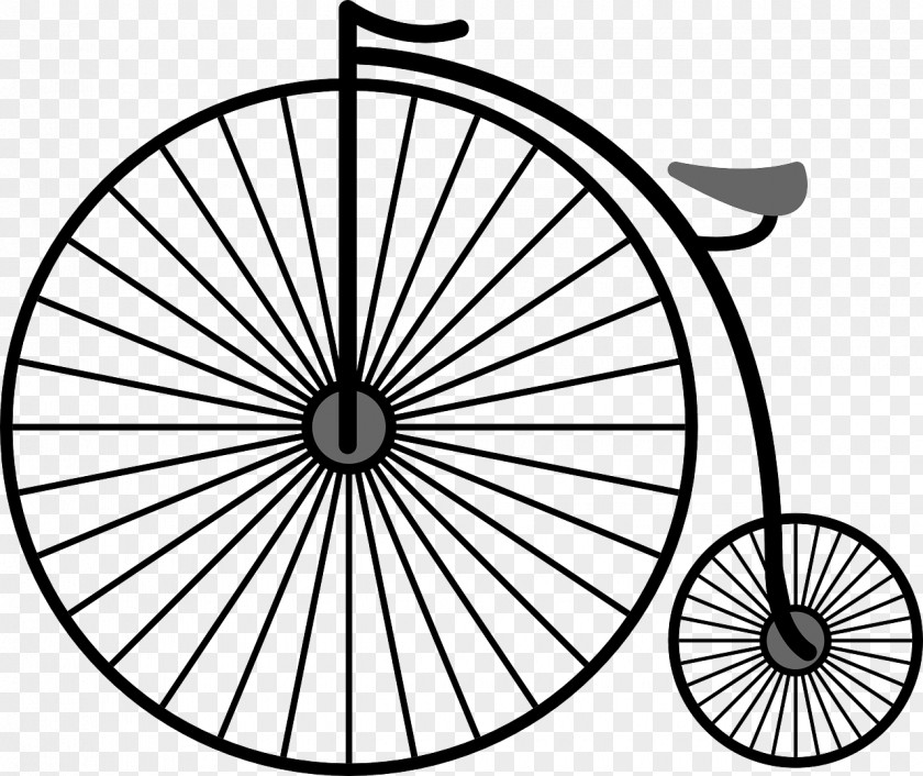 Bicycle Penny-farthing Clip Art PNG