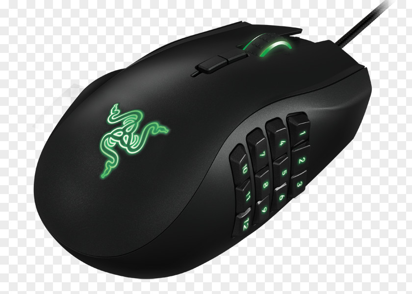 Computer Mouse Razer Naga Video Games Pelihiiri Mats PNG