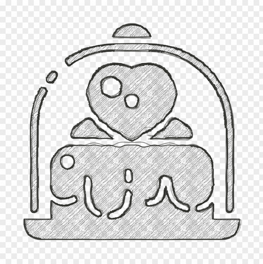 Love Icon Cake PNG
