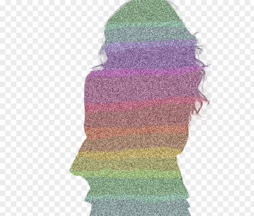 Purple Rainbow Shadow PNG