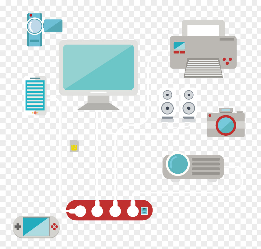 Vector Computer Store Photography Graphic Design Download PNG