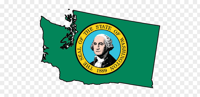 Washington State Flag Of Seal PNG