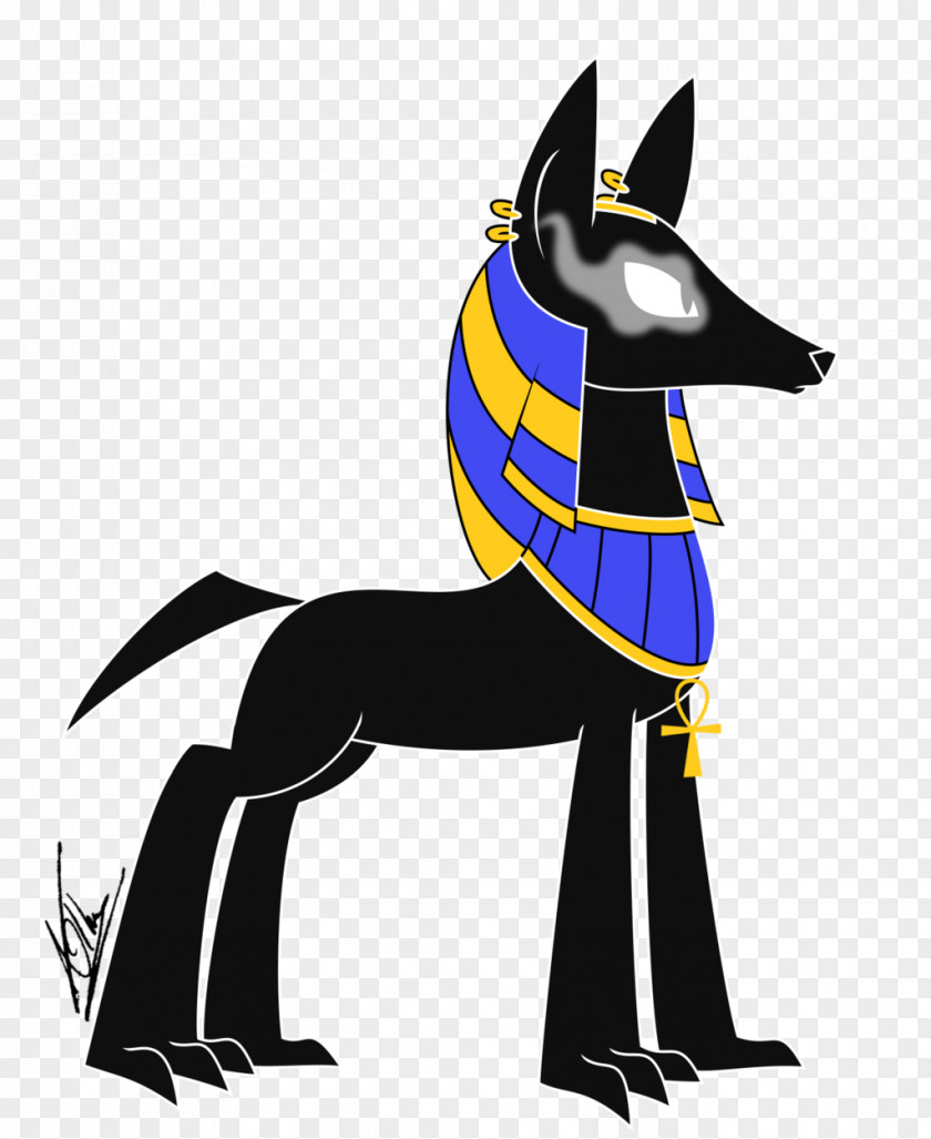 Anubis Pony Horse Drawing Dog PNG