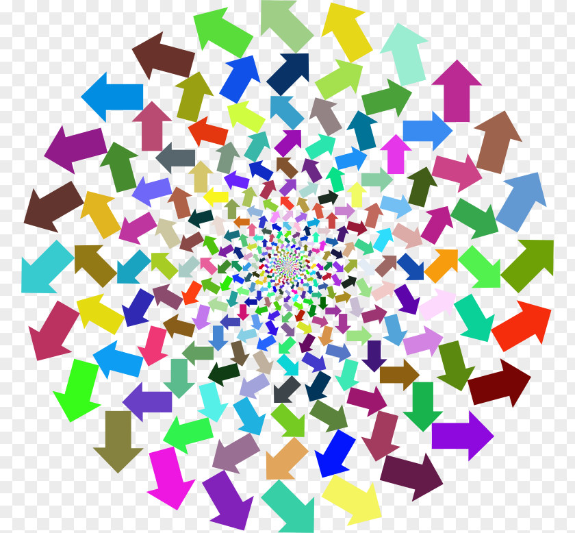 Arrows Symmetry Line Pattern PNG