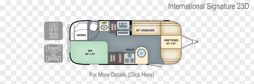 Bambi Award Airstream Caravan Campervans Floor Plan Trailer PNG