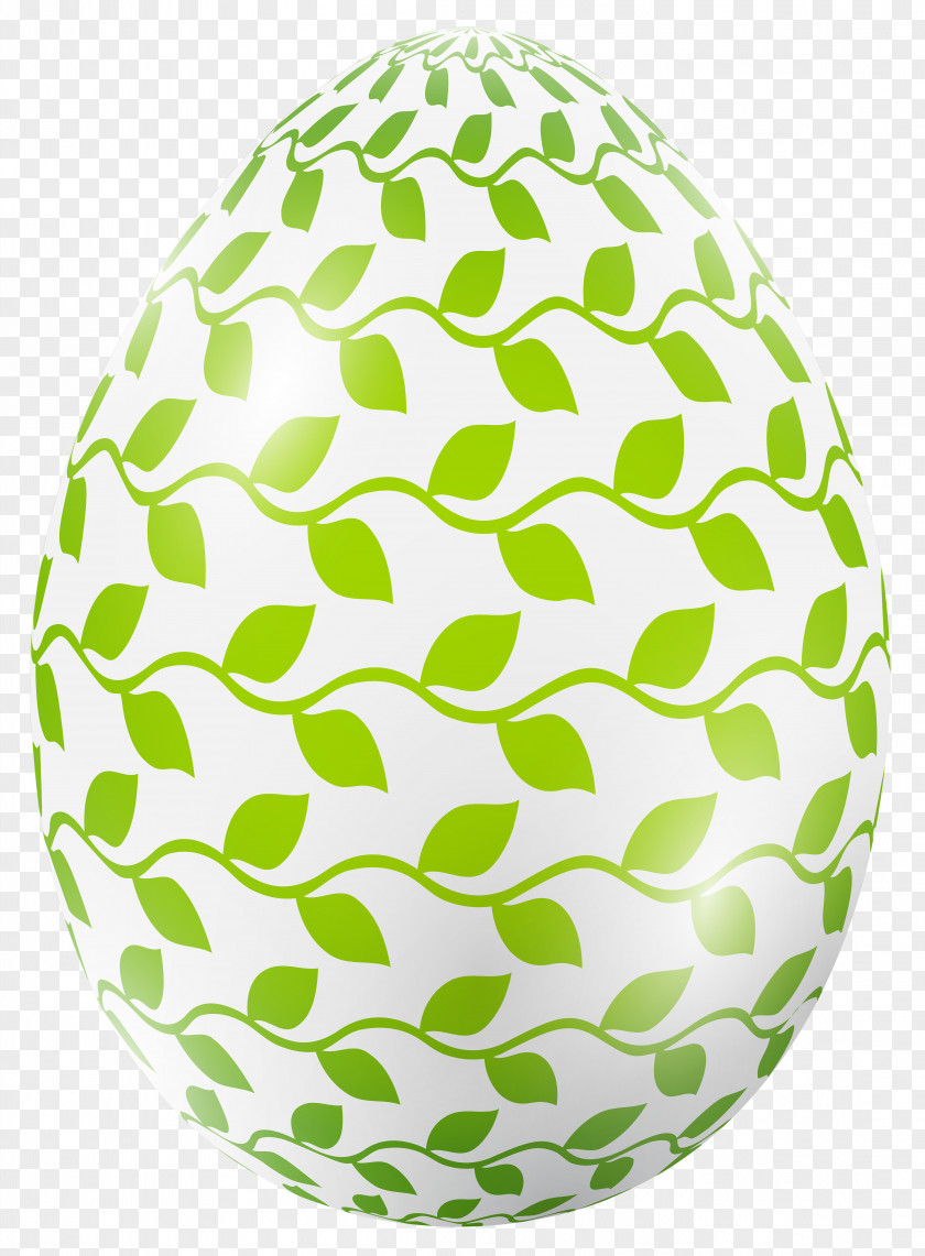 Easter Egg With Leaves Clip Art Image Red Bunny PNG