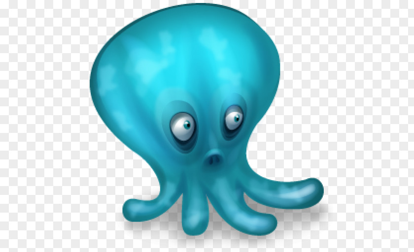 Gigantic Octopus Pac-Man PNG
