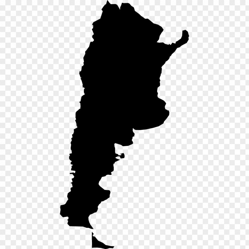 Map Argentina Vector Blank PNG