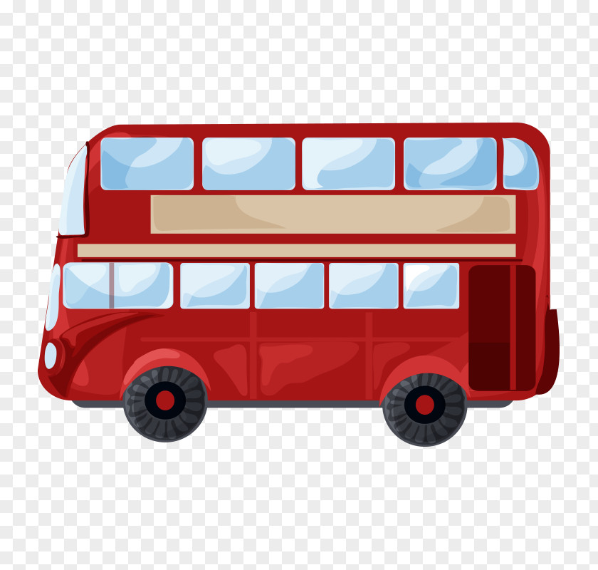 Car Double-decker Bus London Icon PNG