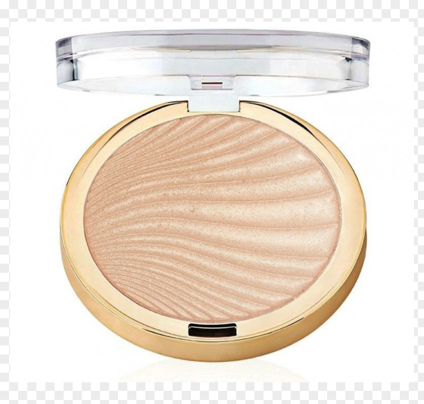 Glowing Moon Face Powder Highlighter Cosmetics PNG