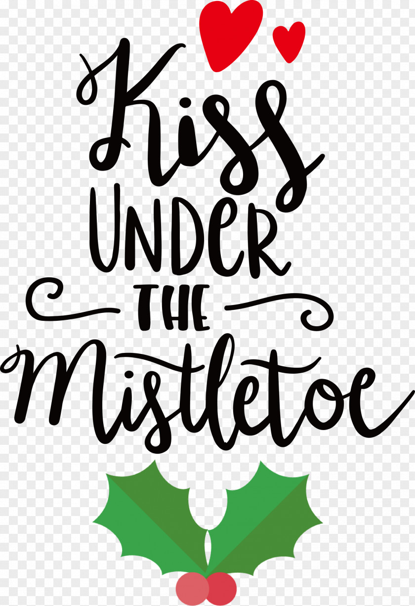 Kiss Under The Mistletoe PNG