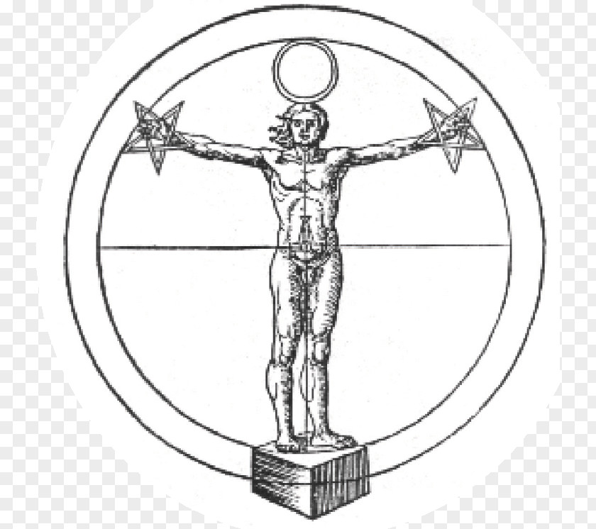 Symbol Three Books Of Occult Philosophy Agrippa's Pentagram PNG