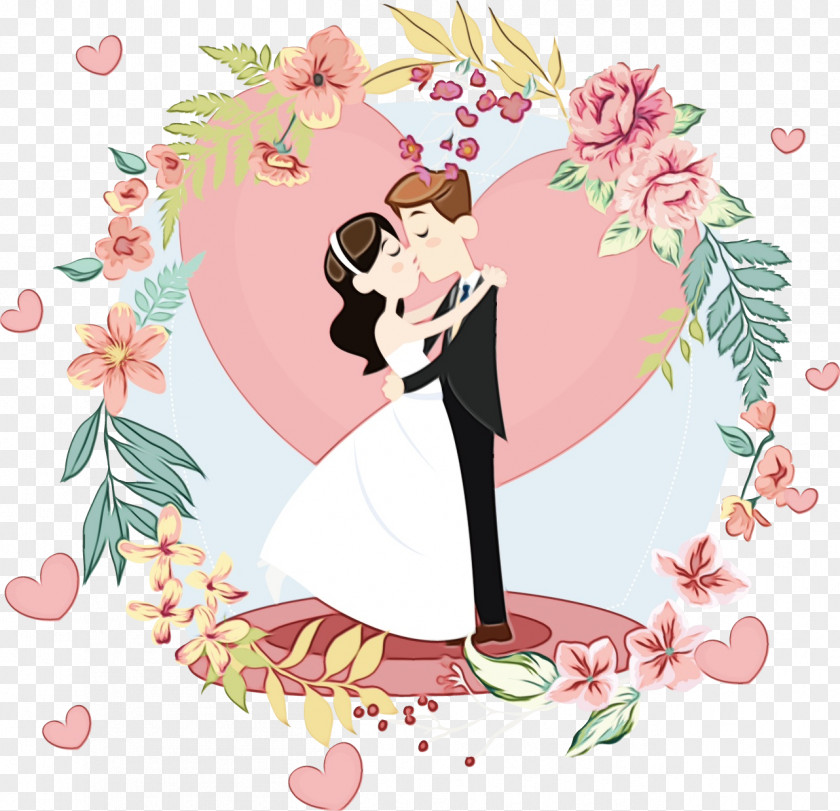 Wedding Invitation Heart Bridegroom Marriage PNG