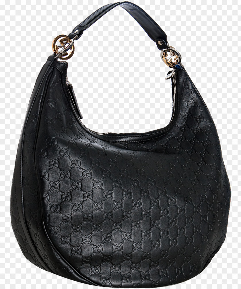 Bag Hobo Handbag Leather Gucci PNG