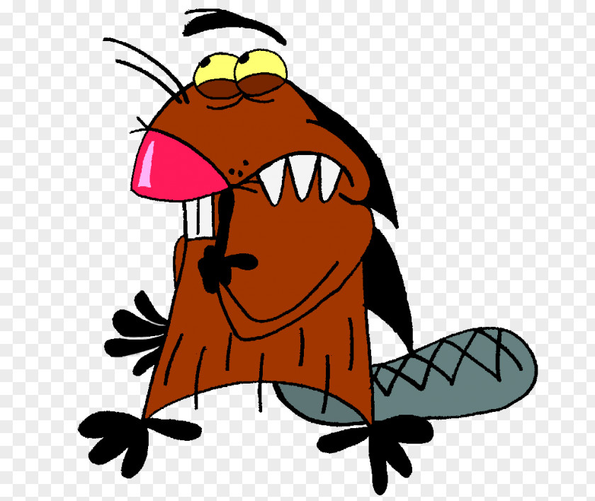 Beaver Daggett Cartoon Clip Art PNG