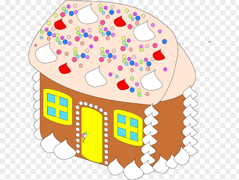 Clip Art Christmas Gingerbread House PNG