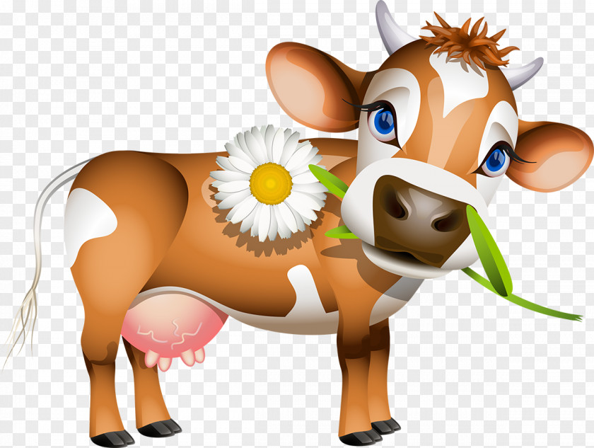 Cow Jersey Cattle Clip Art PNG