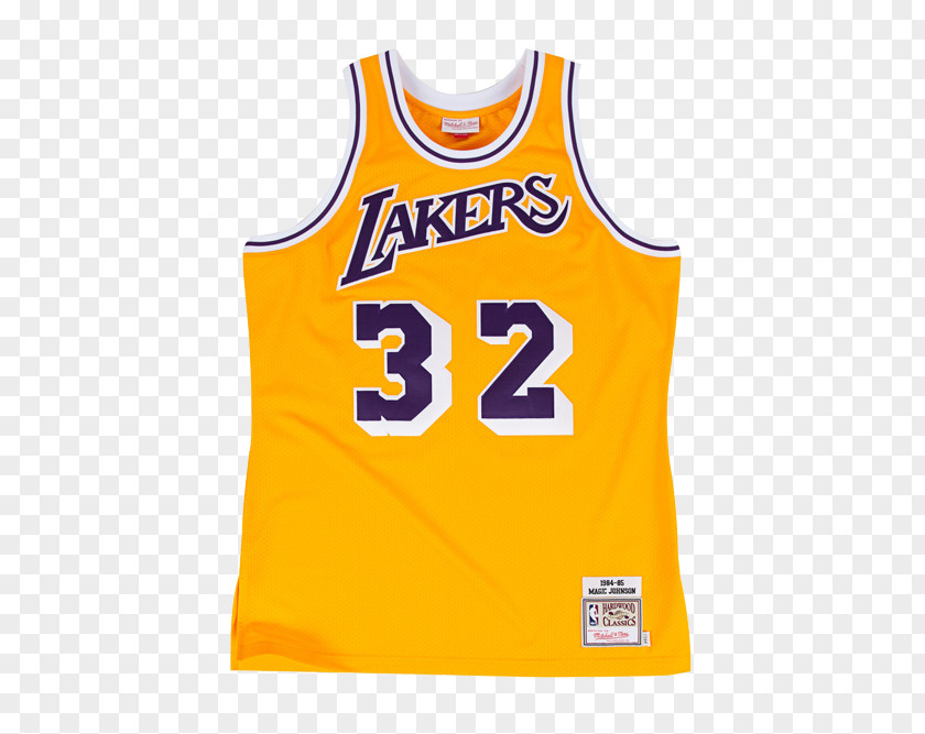 JERSEY Los Angeles Lakers NBA Jersey Mitchell & Ness Nostalgia Co. Swingman PNG