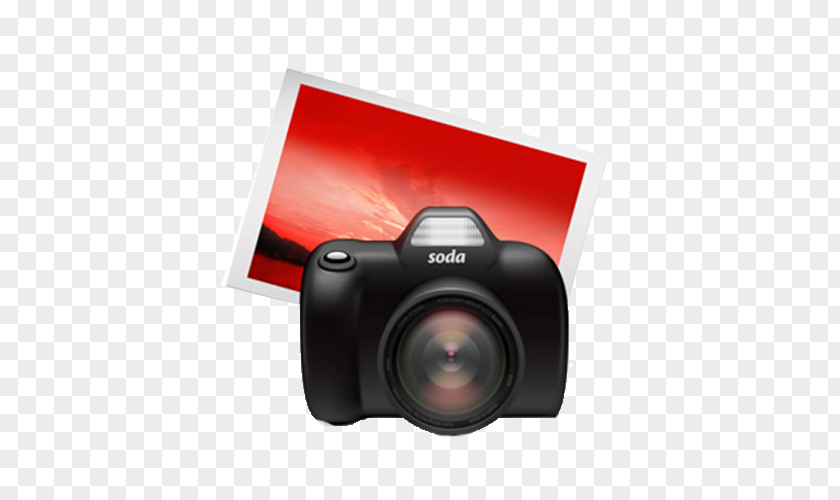 Realism Of The Camera Photos IPhoto Icon Design Digital SLR PNG