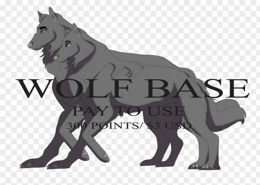 Realistic Wolf Drawings Base Dog Art Museum Drawing Line PNG
