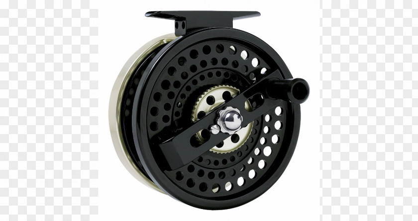 Reel Gold Frame Fishing Reels Fly Bonefish Salmon PNG