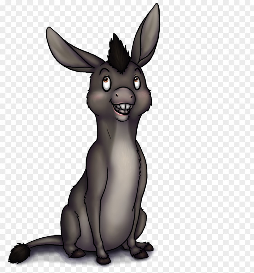 Donkey Domestic Rabbit Mule Hare Shrek Film Series PNG