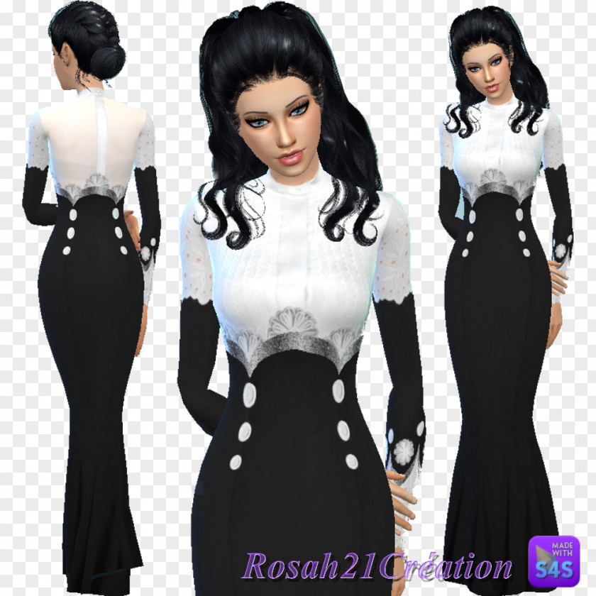 Dress The Sims 4 3 Robe PNG