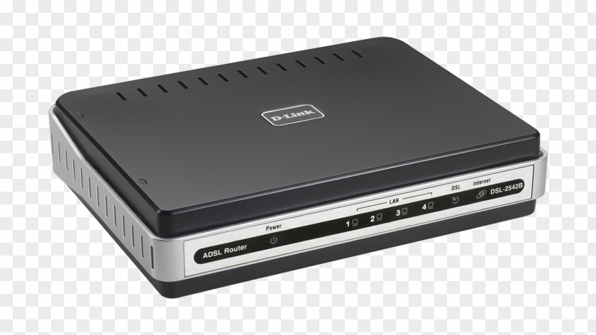 DSL Modem D-Link Wireless Router Digital Subscriber Line PNG
