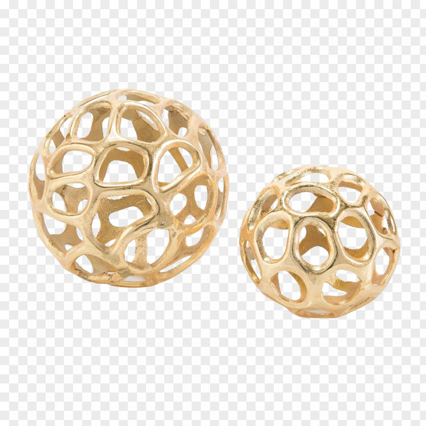 Gold Earring Silver John-Richard Jewellery PNG