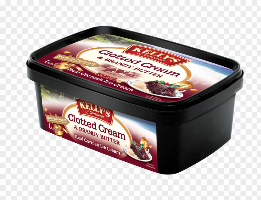 Ice Cream Clotted Cornish Crumble PNG