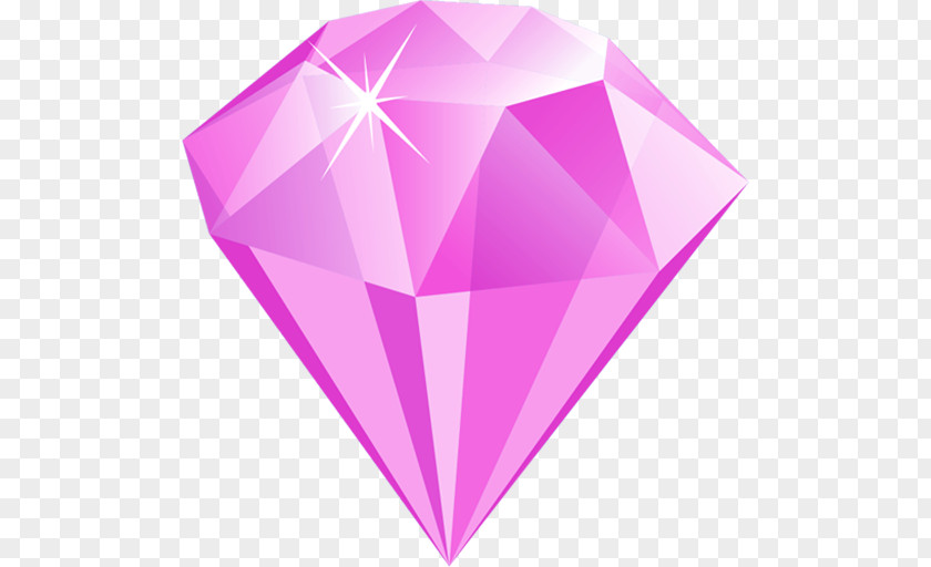 Line Pink M Triangle PNG