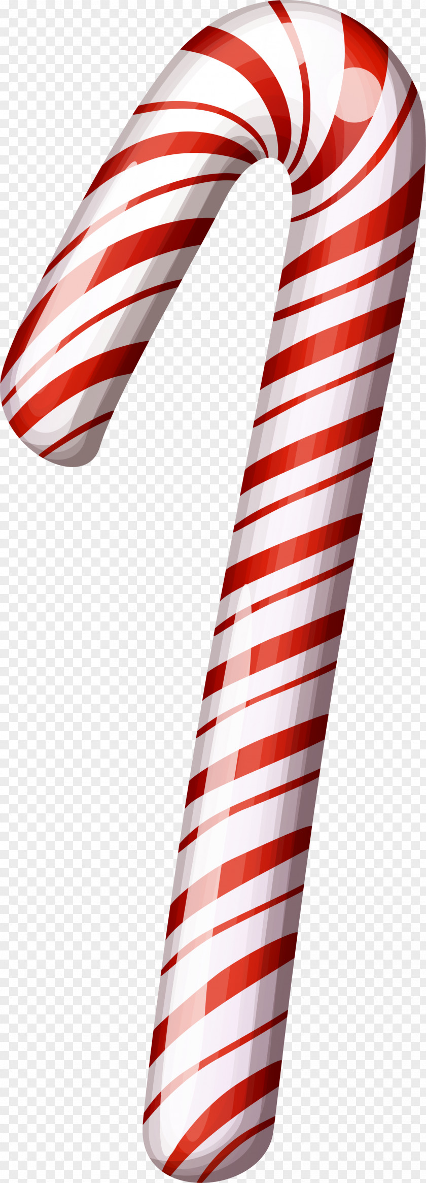 Red Cartoon Cane Candy Polkagris Animation PNG