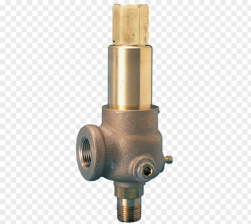 Relief Valve Safety Brass Boiler PNG