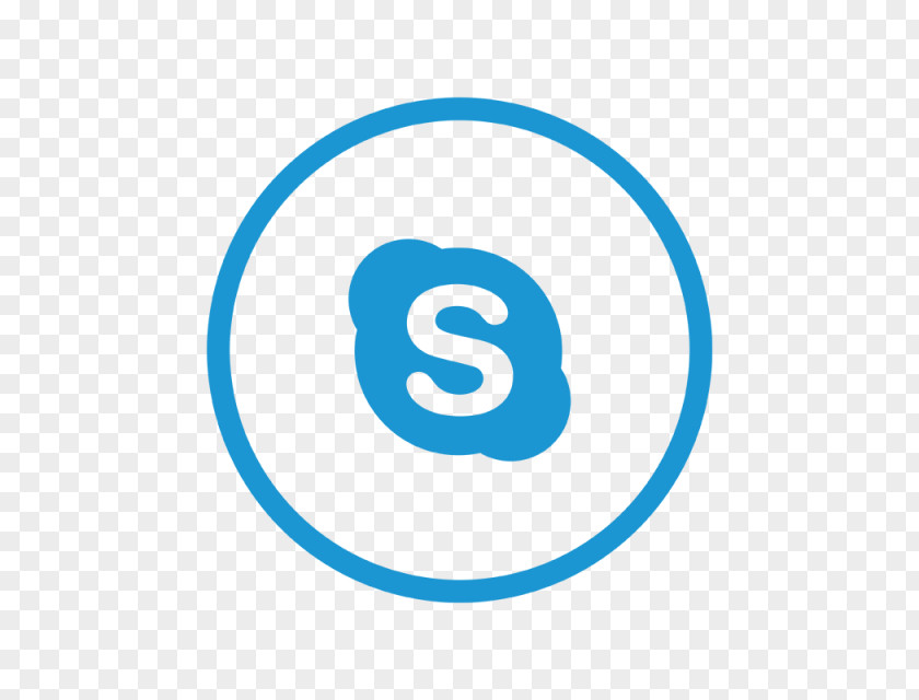 Skype Logo Transparent Social Media Communicatiemiddel PNG