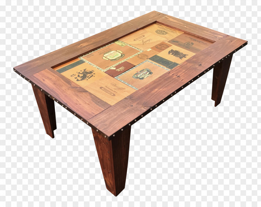 Wooden Table Top Coffee Tables Cigar Box PNG