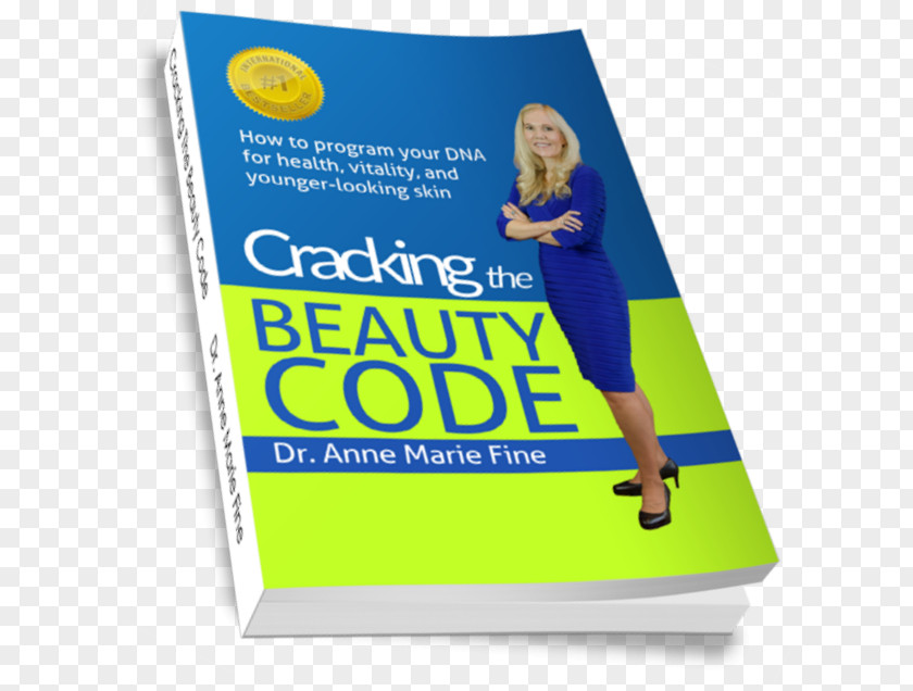 Younger Looking Skin Cracking The Beauty Code: How To Program Your DNA For Health, Vitality, And Younger-Looking Banner Logo Brand Yellow PNG