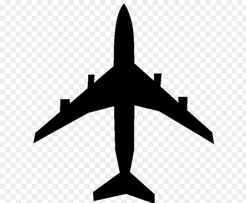 Airplane Aircraft Silhouette PNG