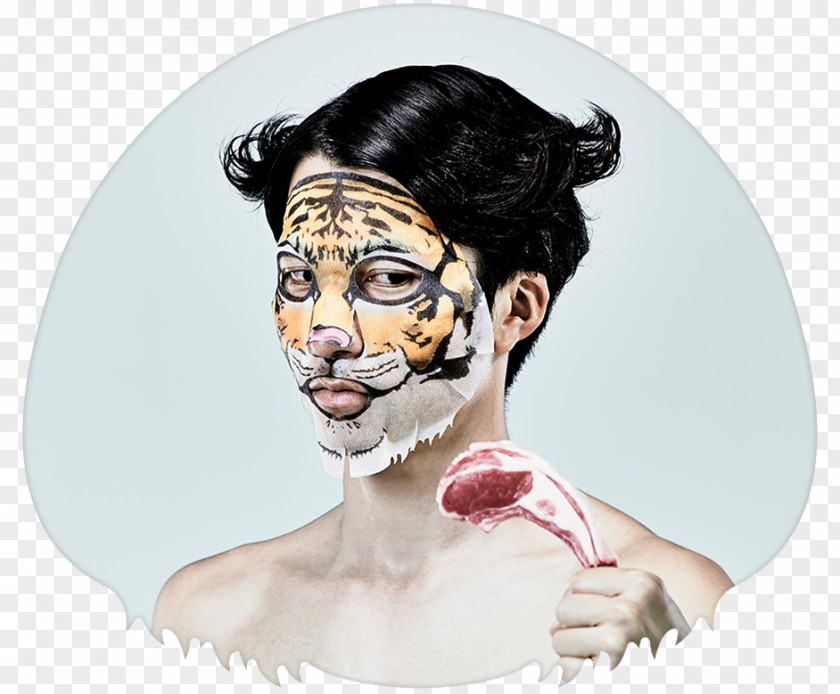 Asian Face Sumatran Tiger Nose Facial Giant Panda PNG