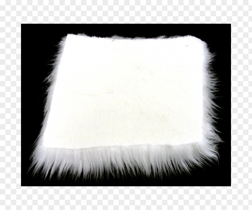 Faux Fur Eyelash Rectangle Feather PNG